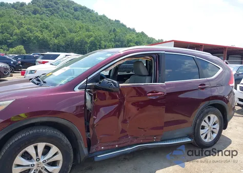 2014 Honda Cr-V Ex-L z USA, uszkodzony, nr VIN 5J6RM4H70EL015408